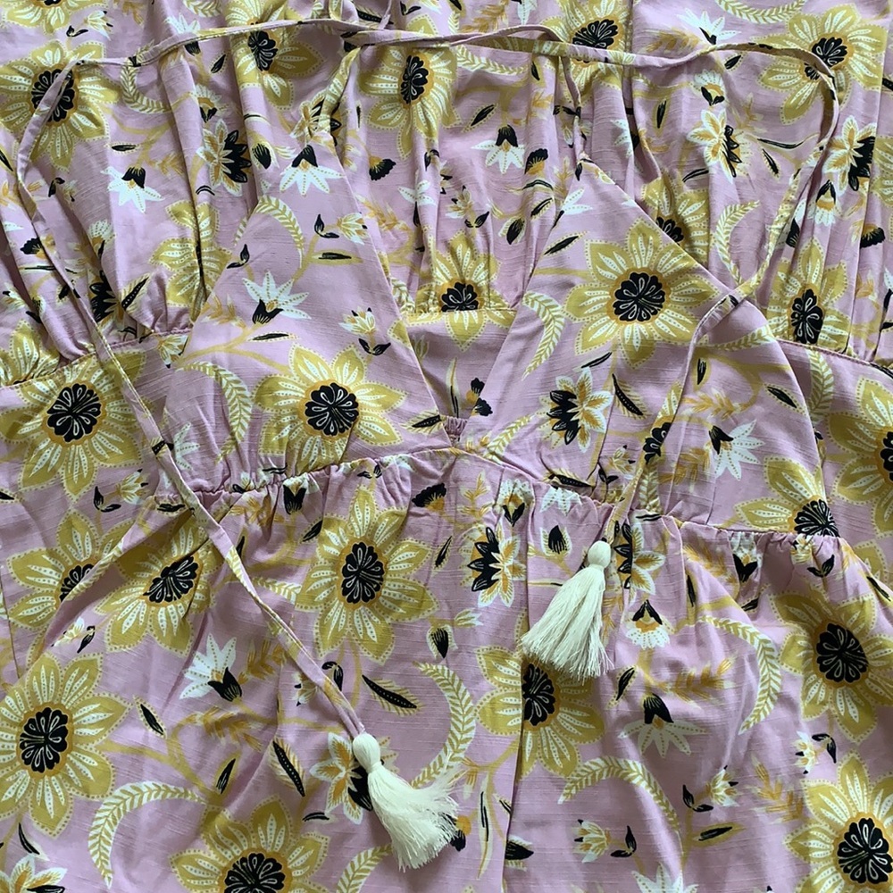 Loft flower beach cover up NWT - Picture 4 of 7